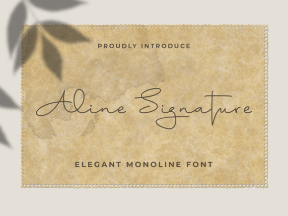 Aline Signature: A Modern Script for Creative Projects