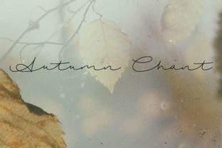 Autumn Chant: A Handwritten Font for Authentic Branding