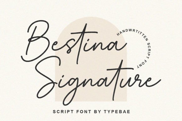 Bestina Signature: A Font for Authentic Branding