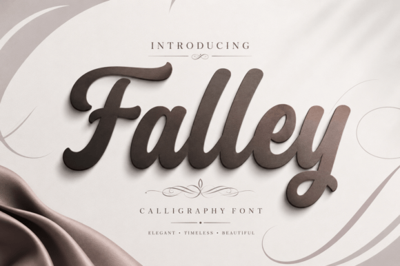 Falley: Your Go-To Font for Elegant, Handcrafted Designs