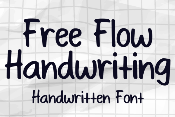 Free Flow Handwriting: Your Playful Script Font