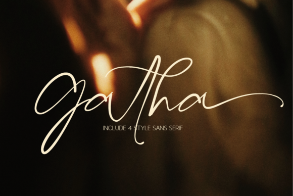 Gatha Duo Font: Crafting Modern & Unique Designs