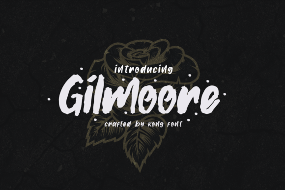 Gilmoore: The Handwritten Script Font for Modern Creativity
