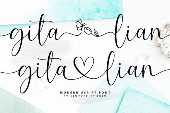 Gita Lian: The Font That Captures the Heart of Design