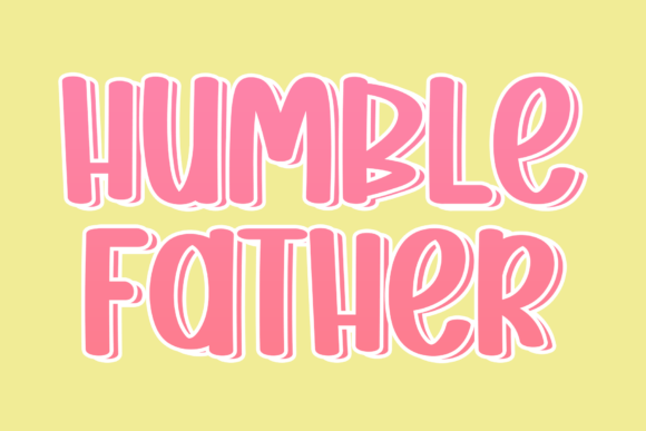 Humble Father: The Script Font with Sophisticated Soul