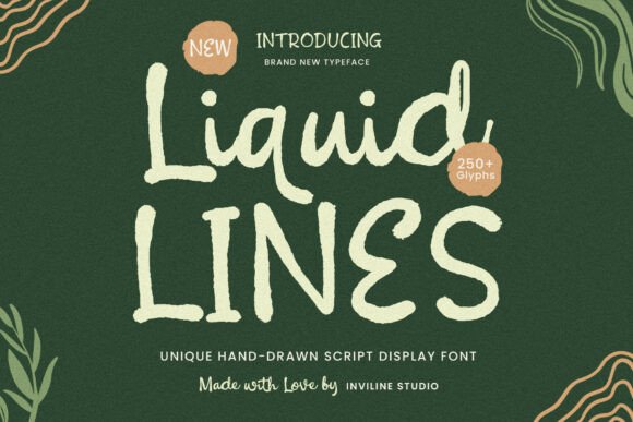 Liquid Lines: Capturing Sunlight and Authenticity in a Script Display Font