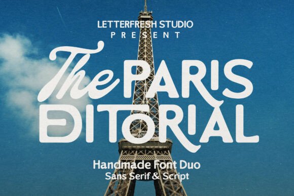 Meet The Paris Editorial: A Font Duo That Feels Like a Friendly Wave