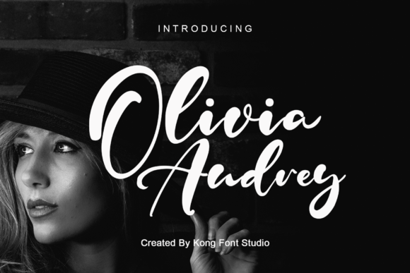Olivia Audrey: A Playful Script for Modern Branding