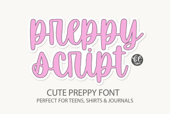 Preppyscript: A Fresh Take on Handwritten Font Style