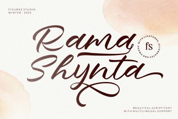 Ramashynta: A Beautiful Script Font for Elegant Design