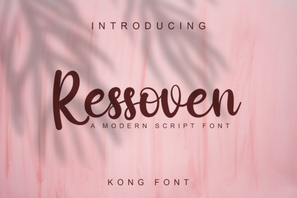 Ressoven: Your Go-To Script for Modern, Playful Design